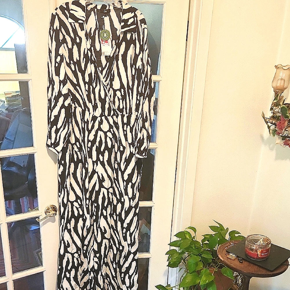 Black and White Jumpsuit